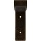 Ekena Millwork Steel Truss Shelf Bracket, Antiqued Brass 2"W x 8"D x 6 3/4"H BKTM02X08X06TSABS - alternate 3